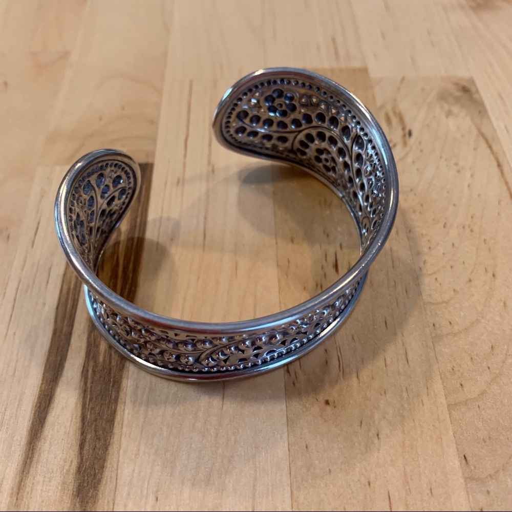 Novica Sterling Silver Cuff Bracelet - Picture 3 of 6